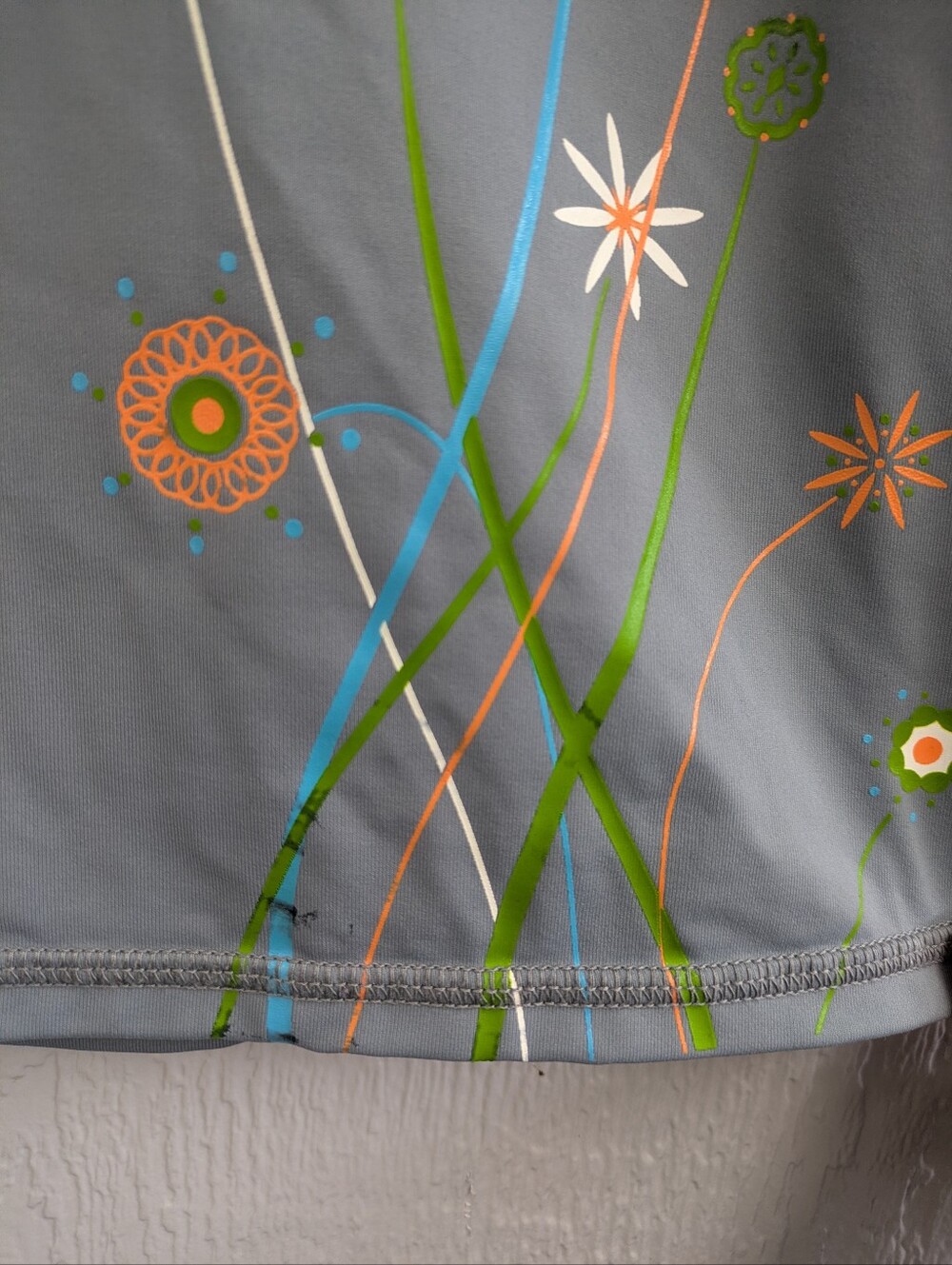 NRS Gray UPF 50 Rashguard - Picture 6 of 7